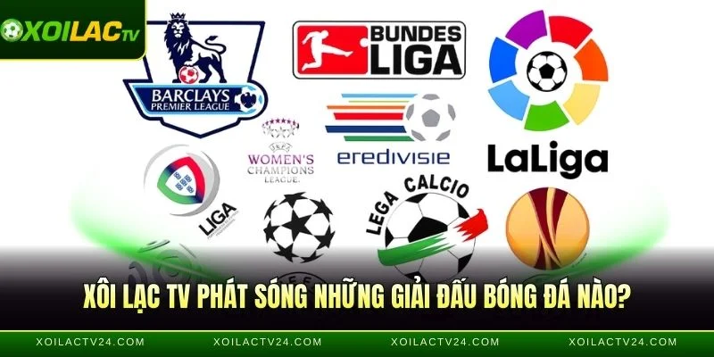Xôi Lạc TV phát sóng những giải đấu bóng đá nào?